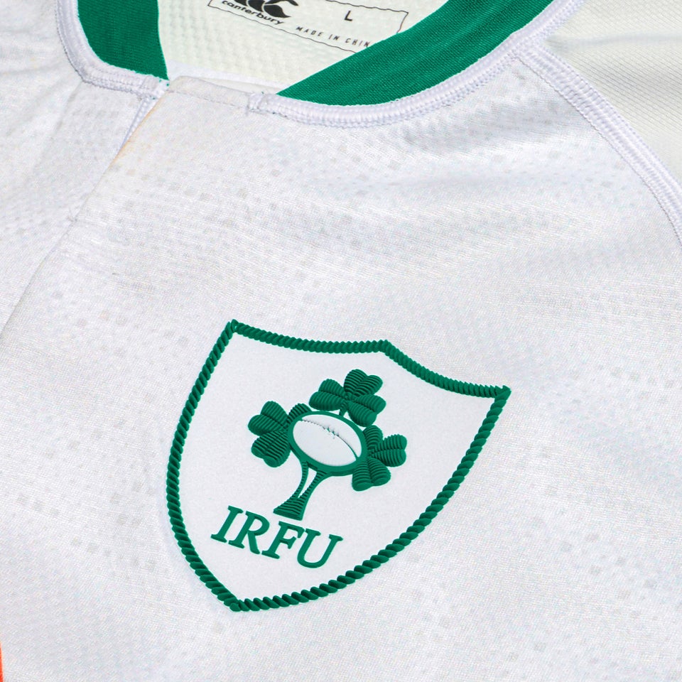 Mens Ireland Alternative Test Jersey White/Green