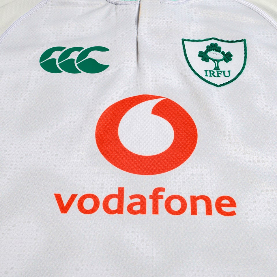 Mens Ireland Alternative Test Jersey White/Green