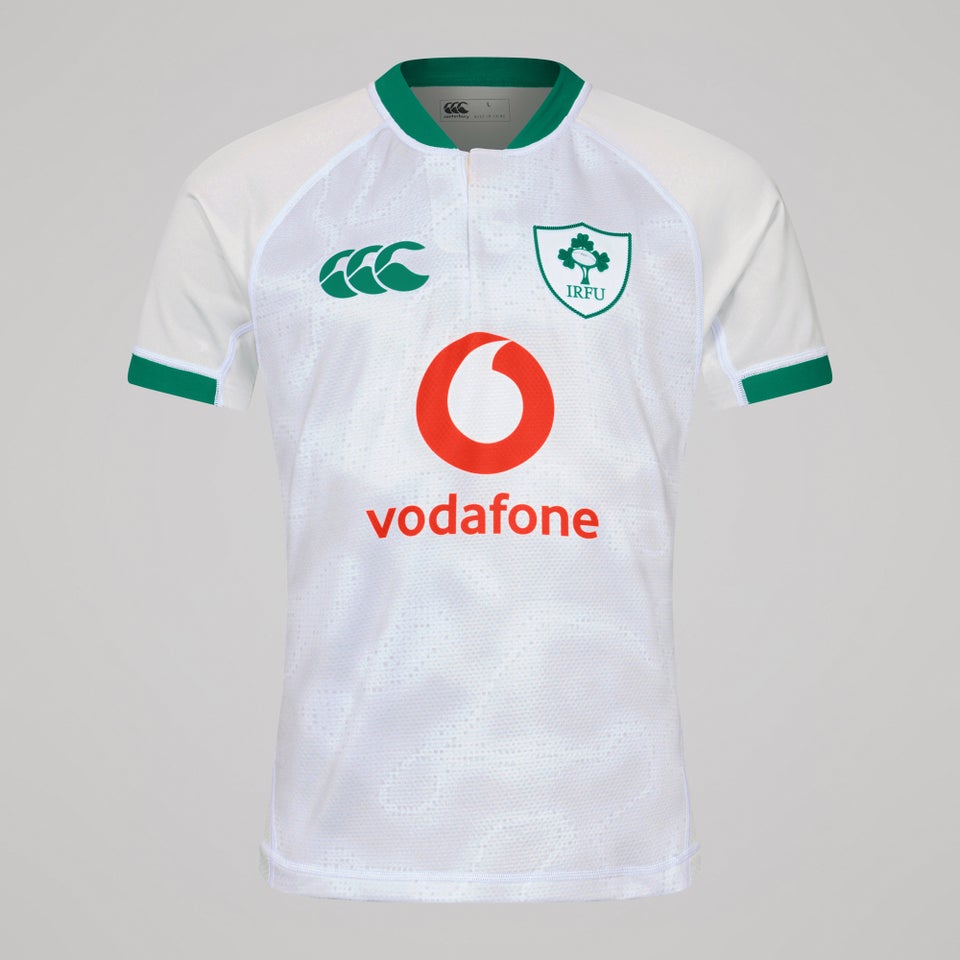 Mens Ireland Alternative Test Jersey White/Green