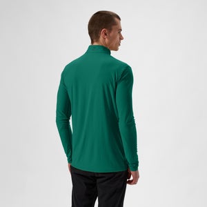 Men's  24/7 Half Zip Long Sleeve Tech Tee - Green