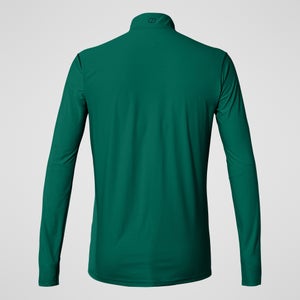 Men's  24/7 Half Zip Long Sleeve Tech Tee - Green