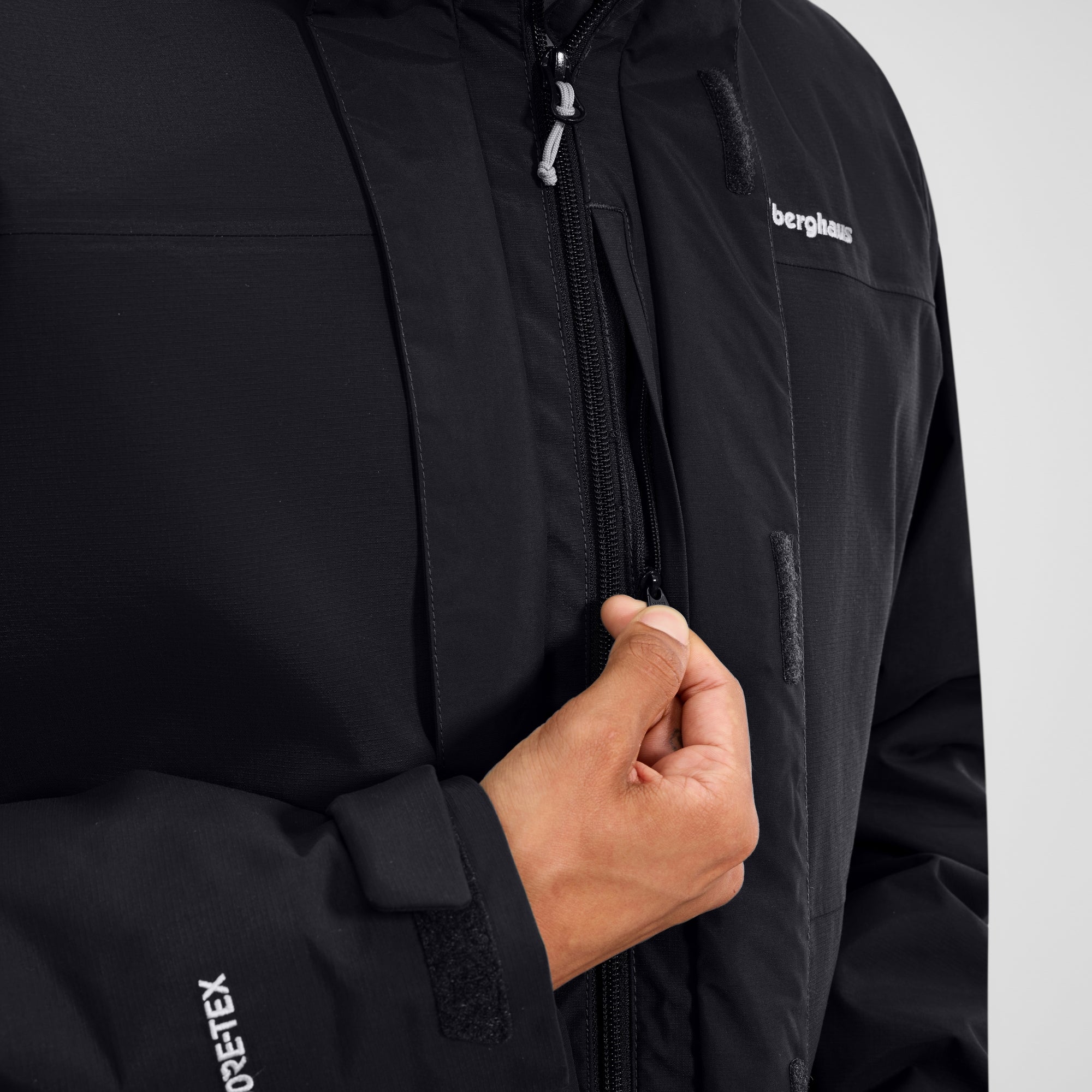 Men's Hillwalker 2.0 Gemini Gore-Tex 3in1 Jacket - Black/Grey