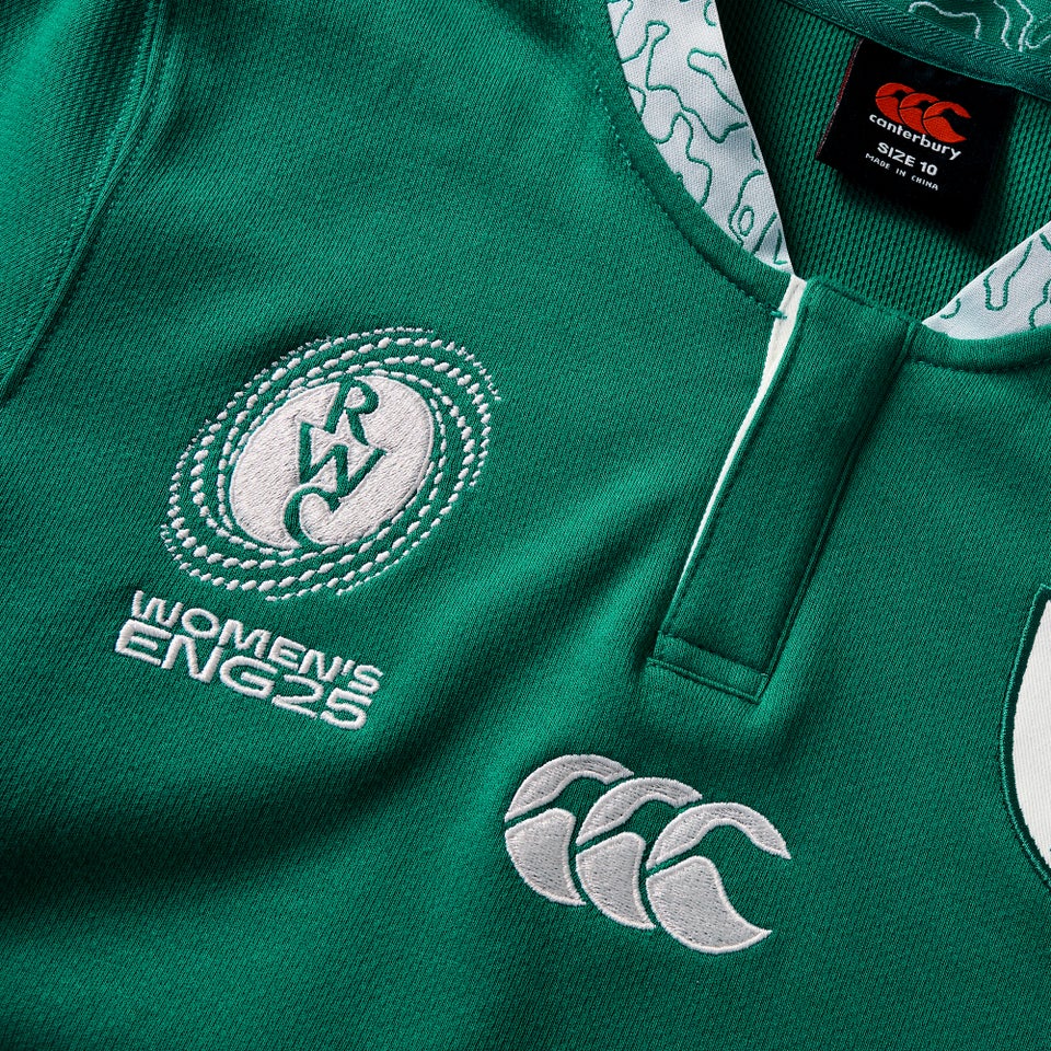 Womens WRWC Ireland Home Short Sleeve Classic Jersey Green