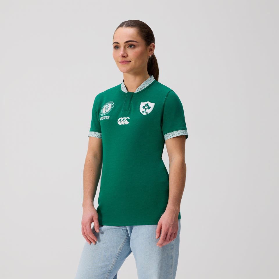 Womens WRWC Ireland Home Short Sleeve Classic Jersey Green