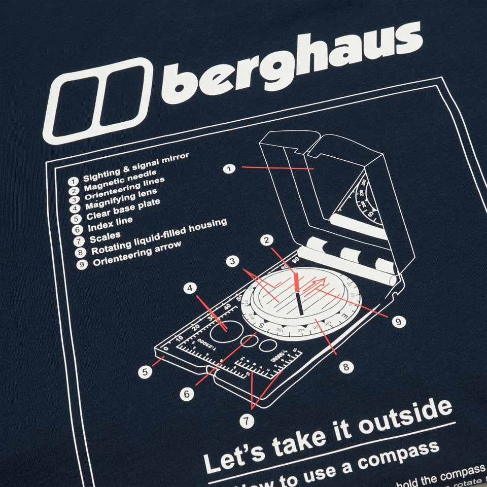 Unisex Compass Guide Tee - Dusk