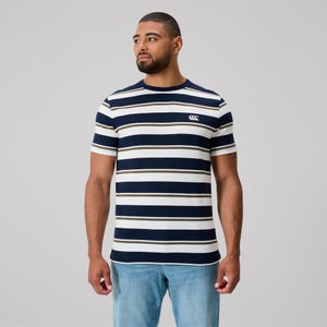 MENS FUNDAMENTALS STRIPE T-SHIRT NAVY