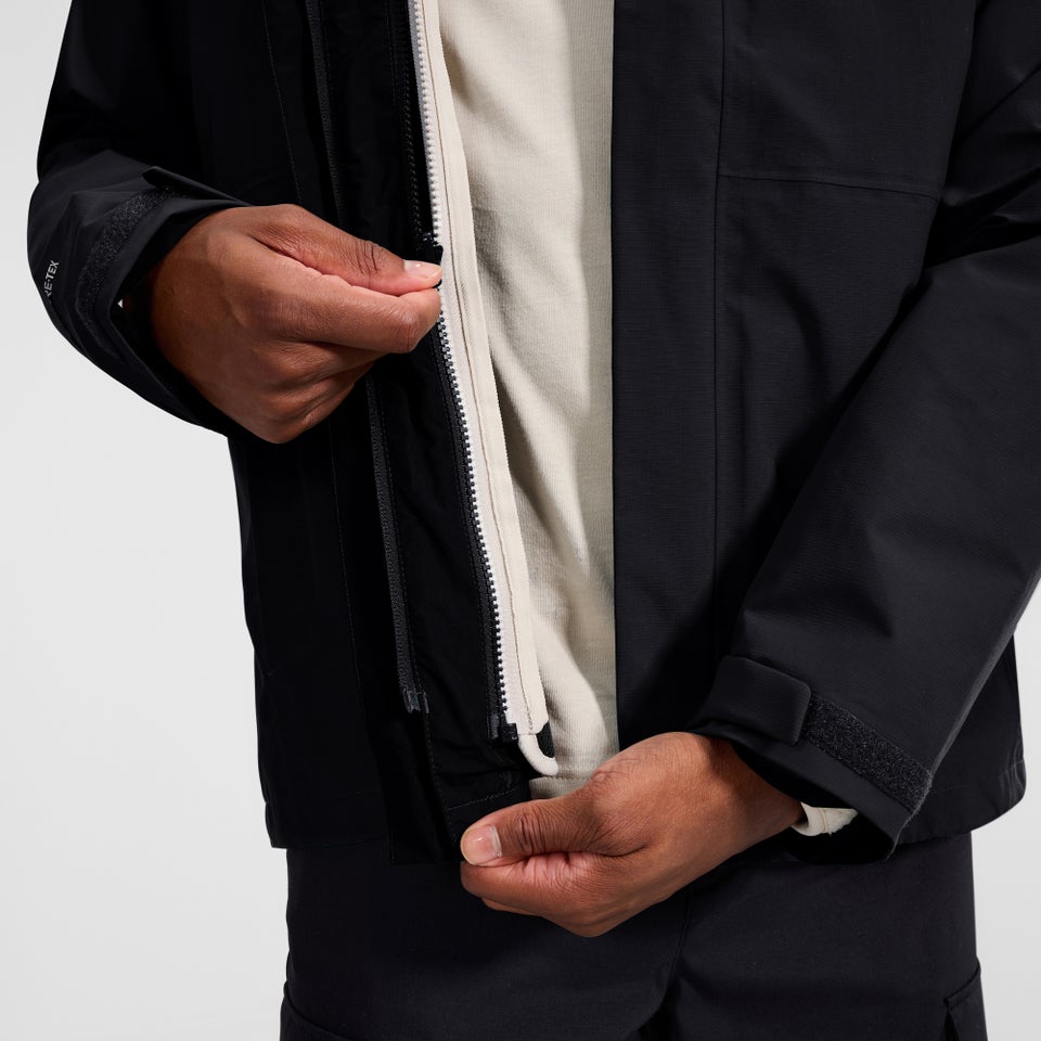 Hillwalker 2.0 InterAktive Jacke für Herren - Schwarz