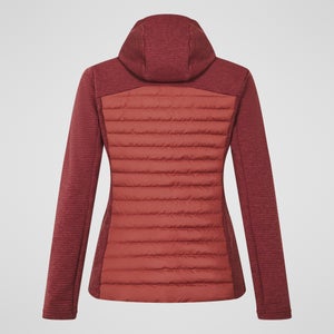 Women's Nula Hybrid Synthetic Insulated Jacket - Red