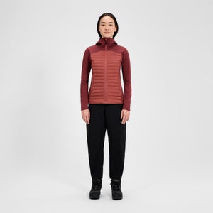 Women's Nula Hybrid Synthetic Insulated Jacket - Red