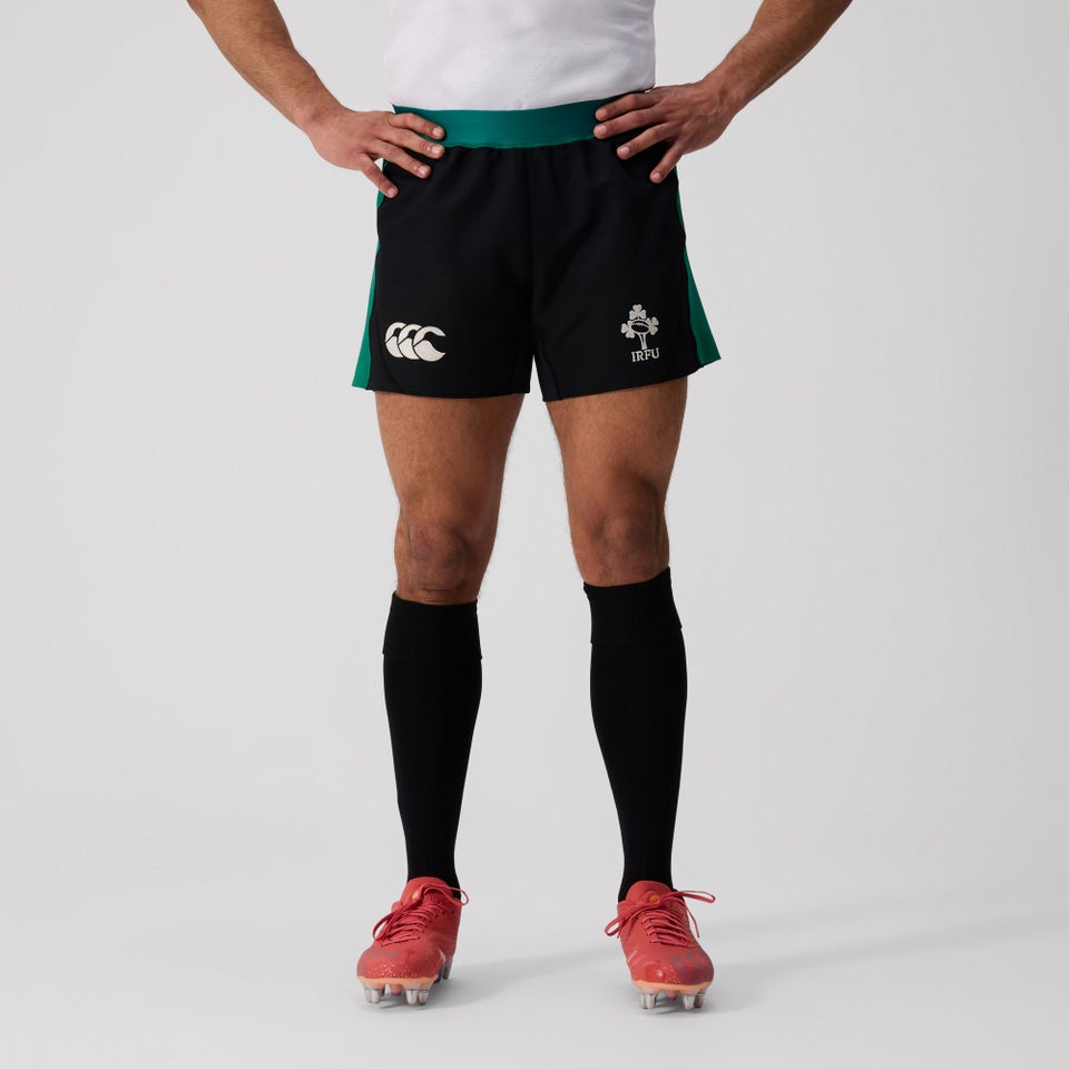 Mens Ireland Alternative Match Shorts Black/Green