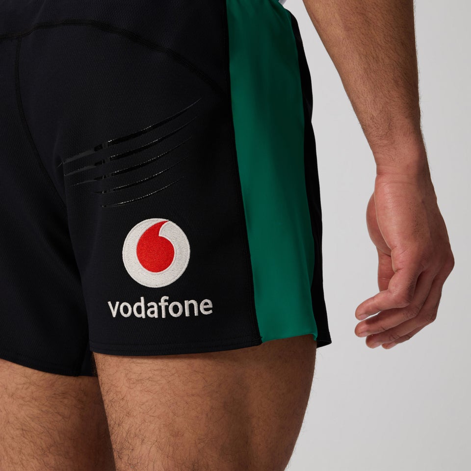 Mens Ireland Alternative Match Shorts Black/Green