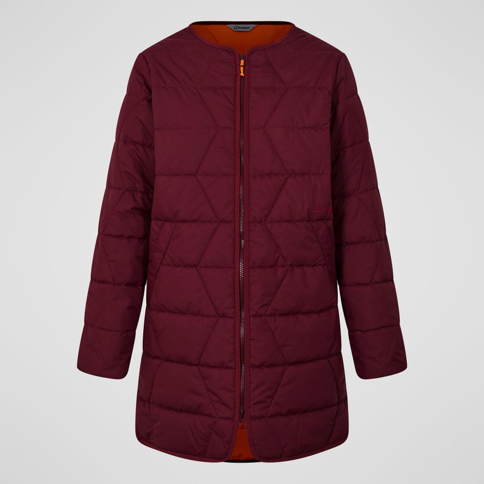 Women's Netherdene Quilted Jacket - Red