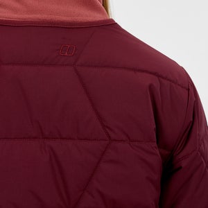 Netherdene Steppjacke für Damen - Rot