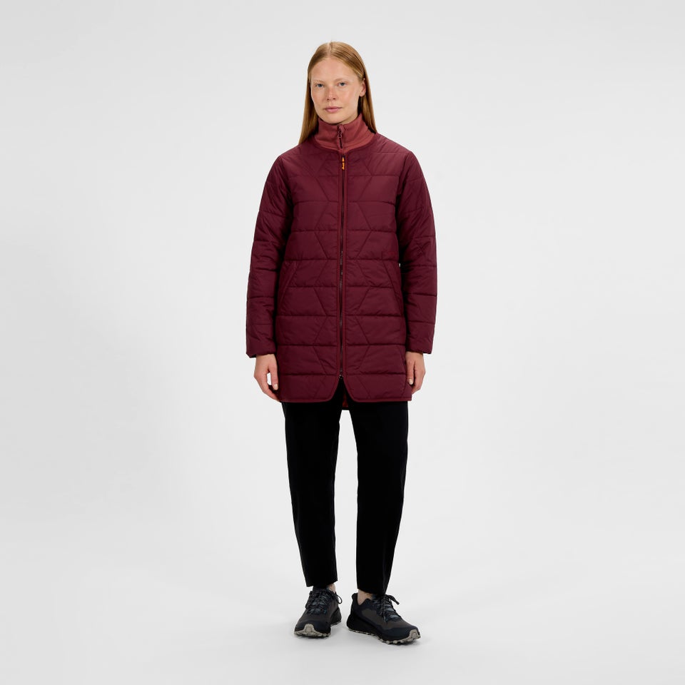 Women's Netherdene Quilted Jacket - Red