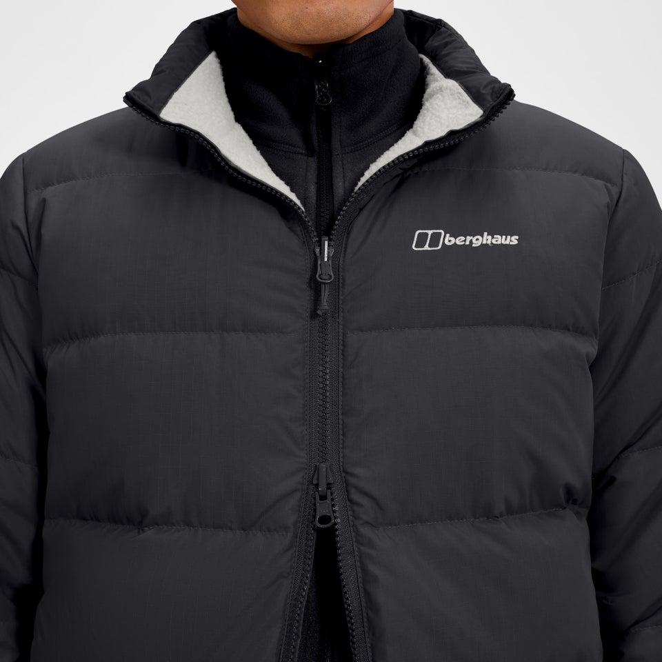 Men's Fulstow Reversible Down Jacket - Black