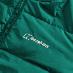 Men's Fulstow Reversible Down Jacket - Green/Black