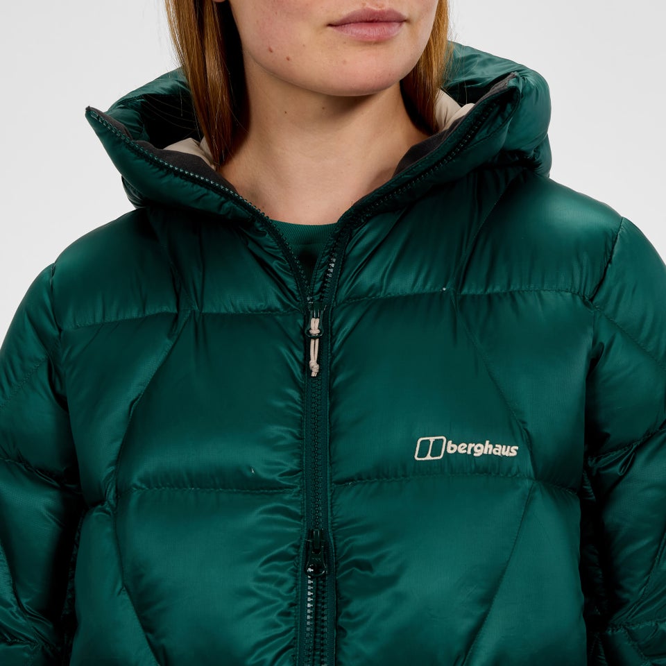 Women's Explorer Long Down Jacket - Green