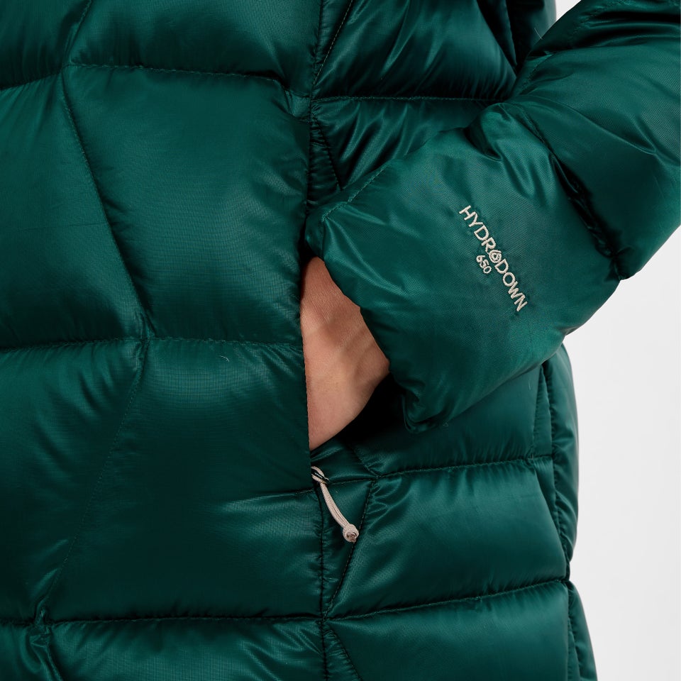 Women's Explorer Long Down Jacket - Green