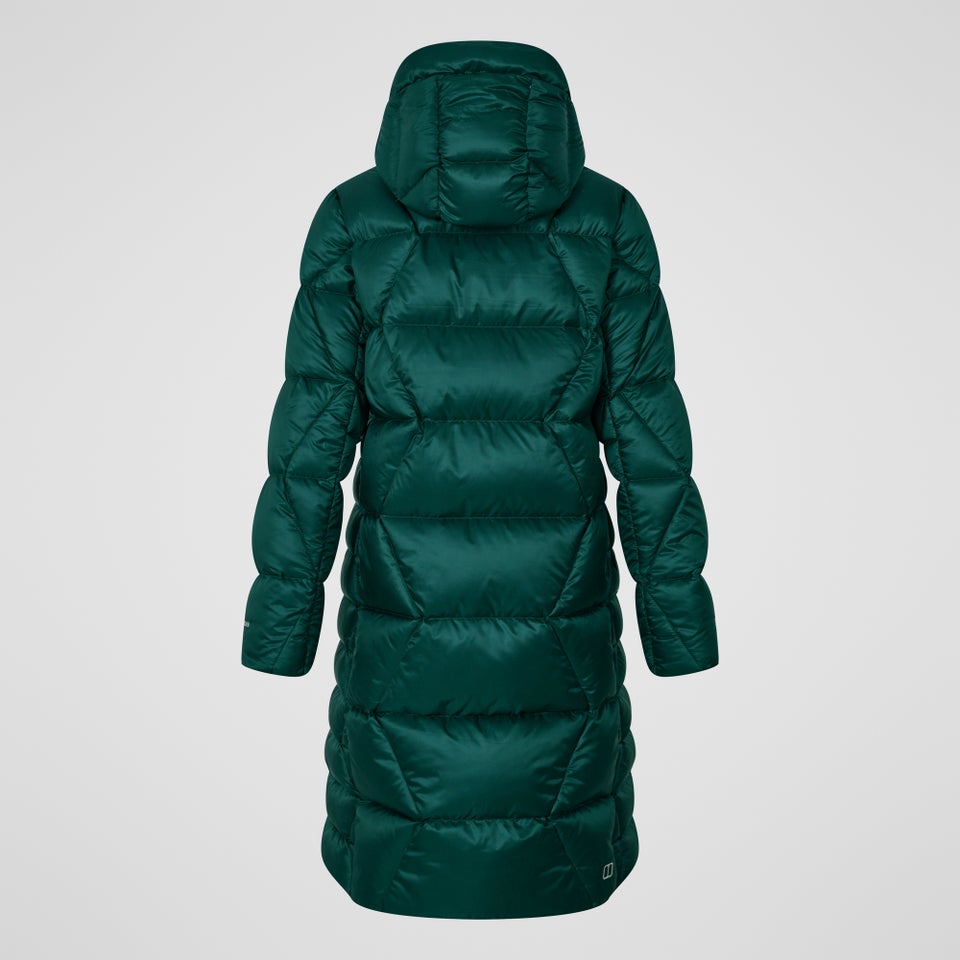 Women's Explorer Long Down Jacket - Green