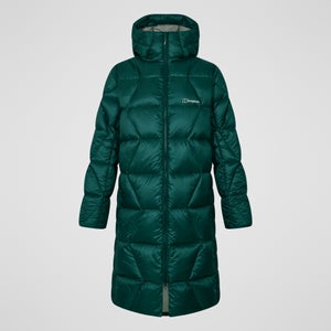 Women's Explorer Long Down Jacket - Green