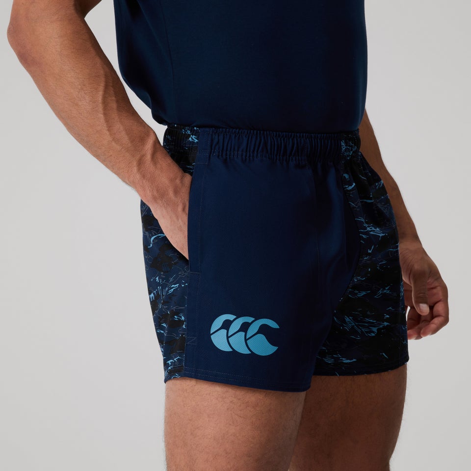 MENS FORCE HARLEQUIN DRILL SHORT NAVY
