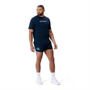 Mens Force Harlequin Drill Shorts Navy