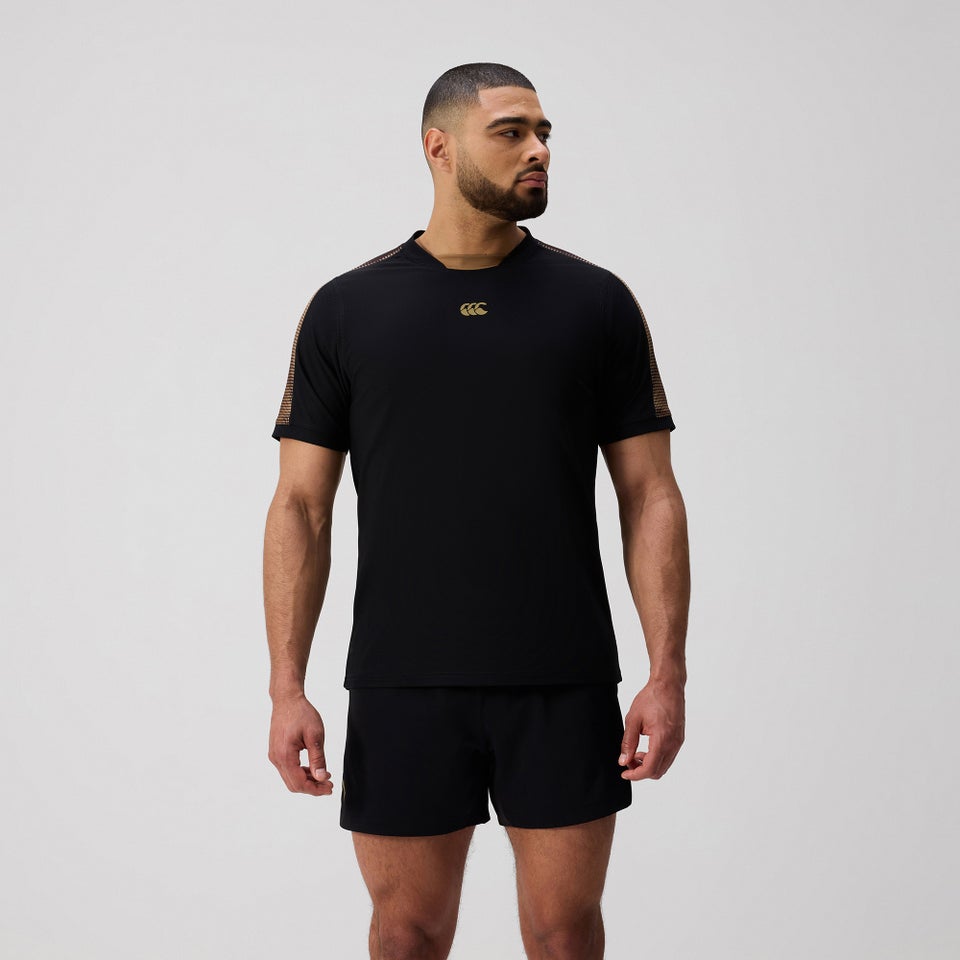 MENS TEMPO+ DRILL TOP BLACK