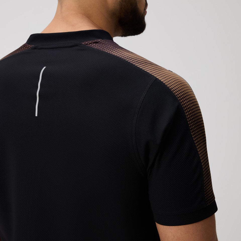 Mens Tempo+ Drill Top Black