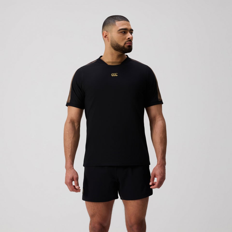 Mens Tempo+ Drill Top Black