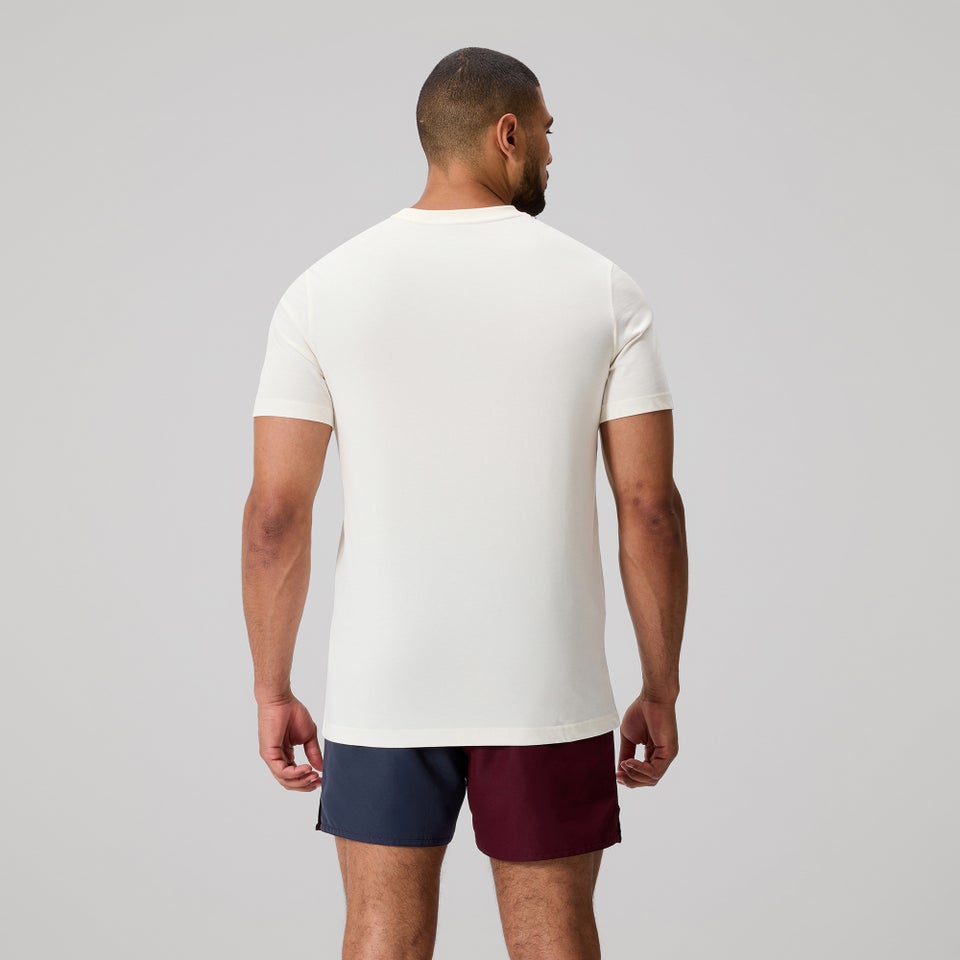 MENS FUNDAMENTALS T-SHIRT EGRET