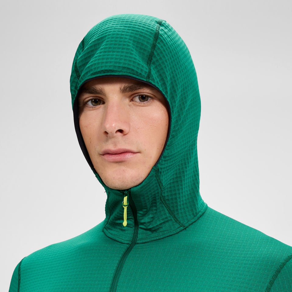 Ridge-Hiker Kapuzenjacke für Herren - Grün/Schwarz