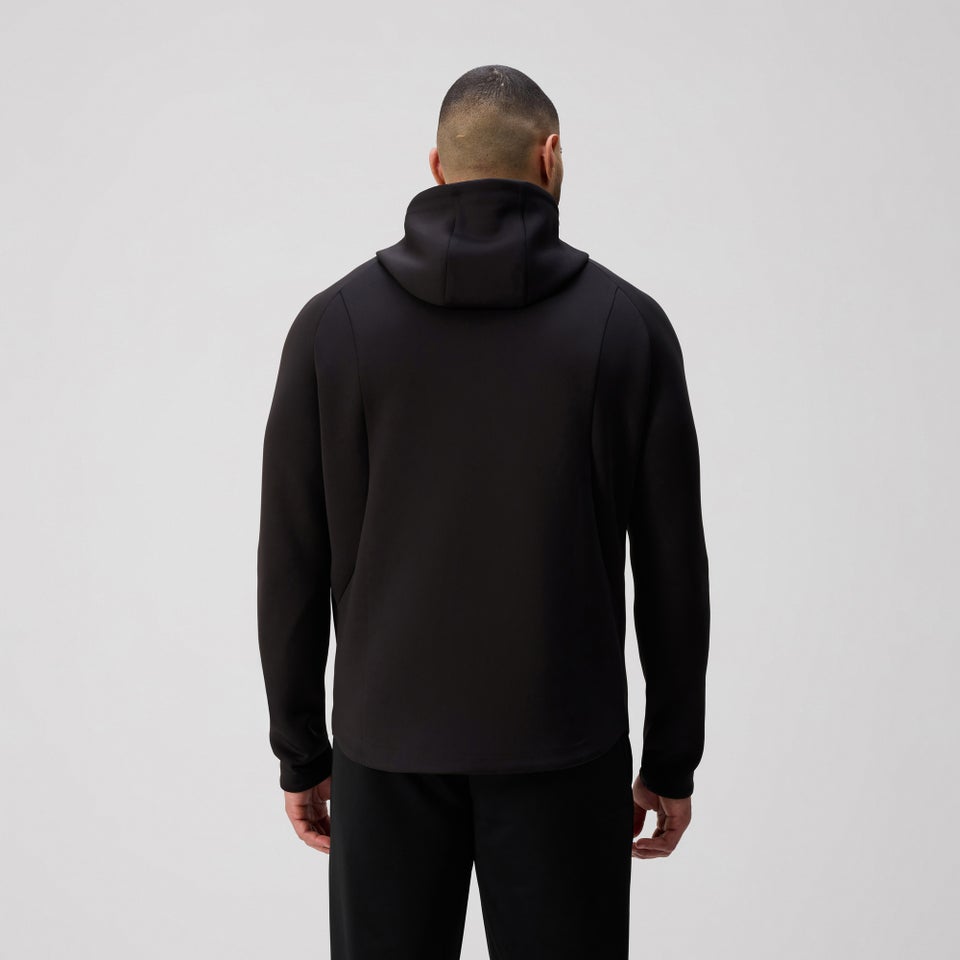 Mens Ireland Full Zip Tech Training Hoody Black/Green