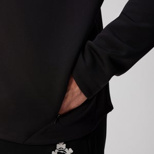 Mens Ireland Full Zip Tech Training Hoody Black/Green