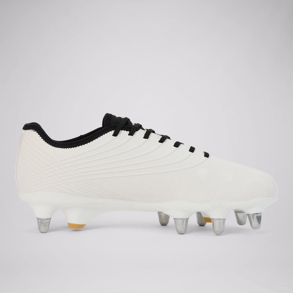 Adult Unisex CCC Stampede Pro Soft Ground Boot White