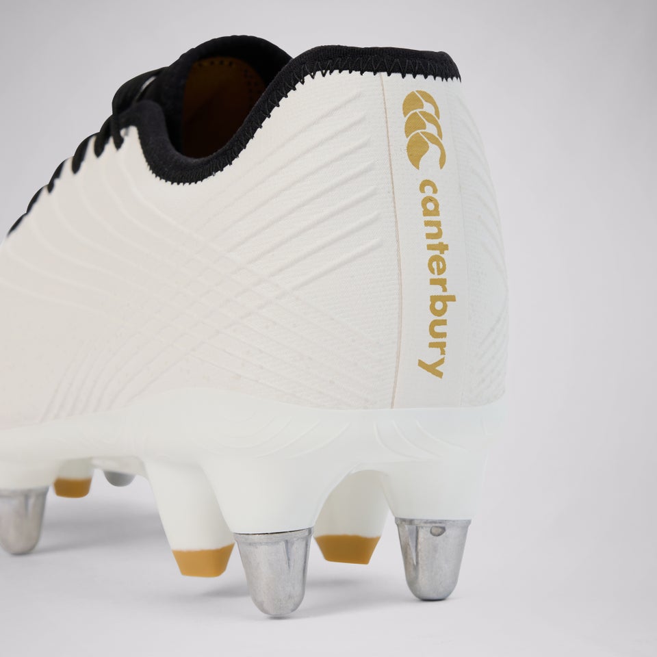 Adult Unisex CCC Stampede Pro Soft Ground Boot White