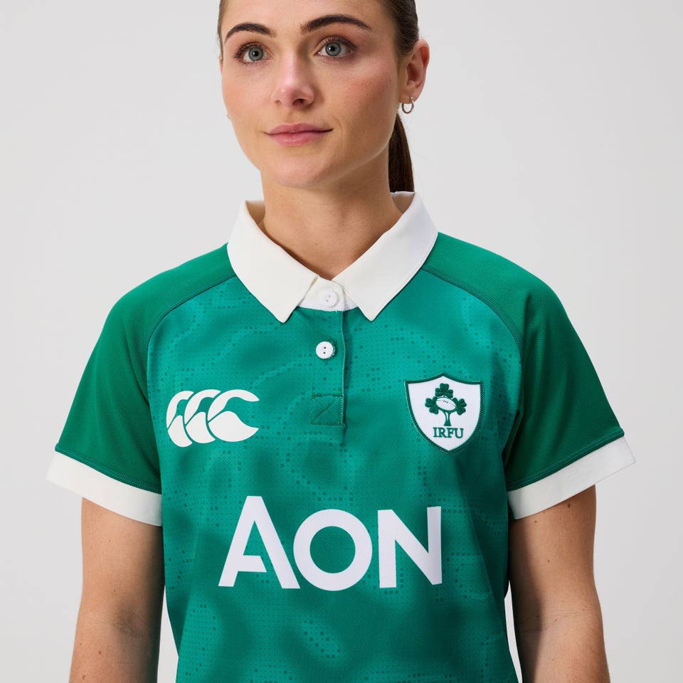 Womens Ireland Womens Home Pro Jersey Green/White