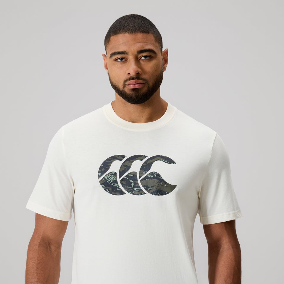 MENS FORCE CCC T-SHIRT EGRET