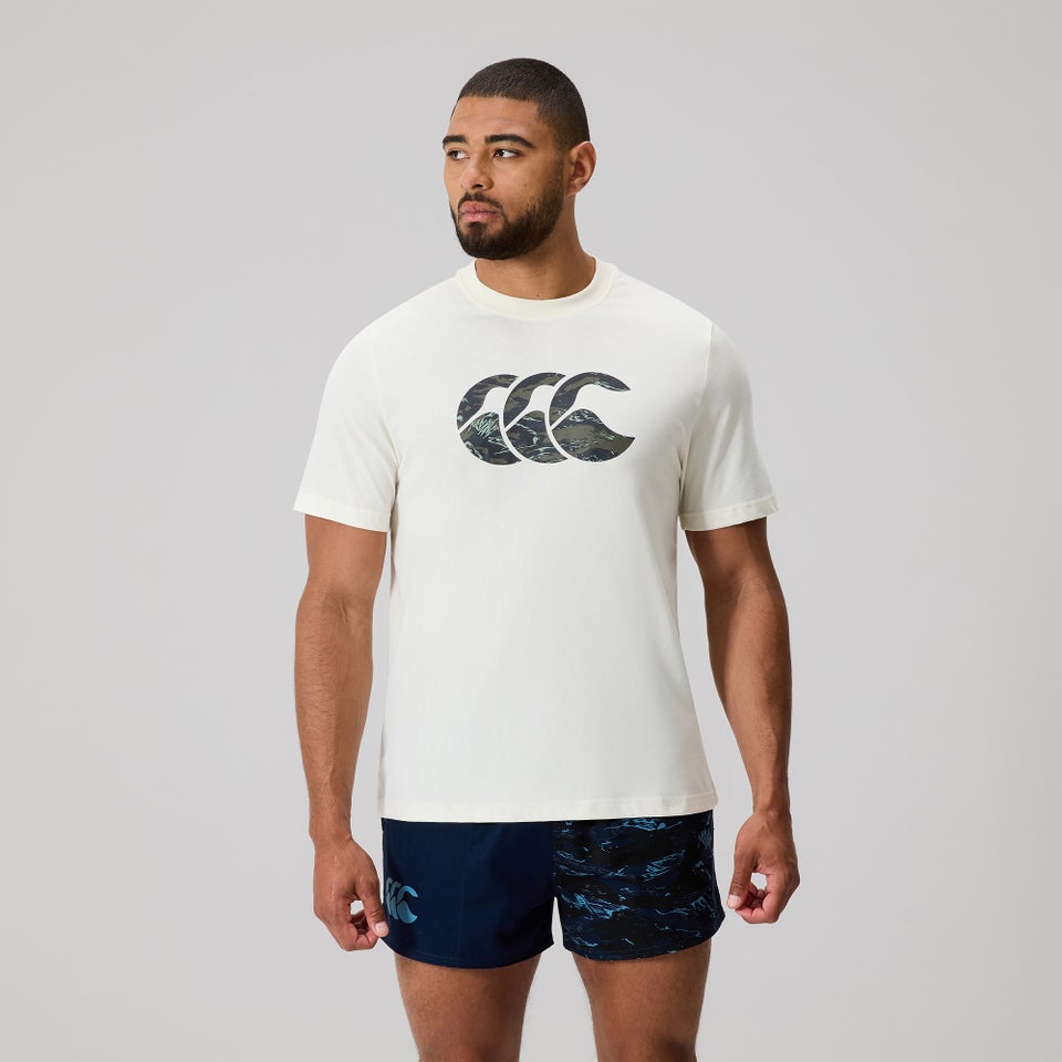 MENS FORCE CCC T-SHIRT EGRET