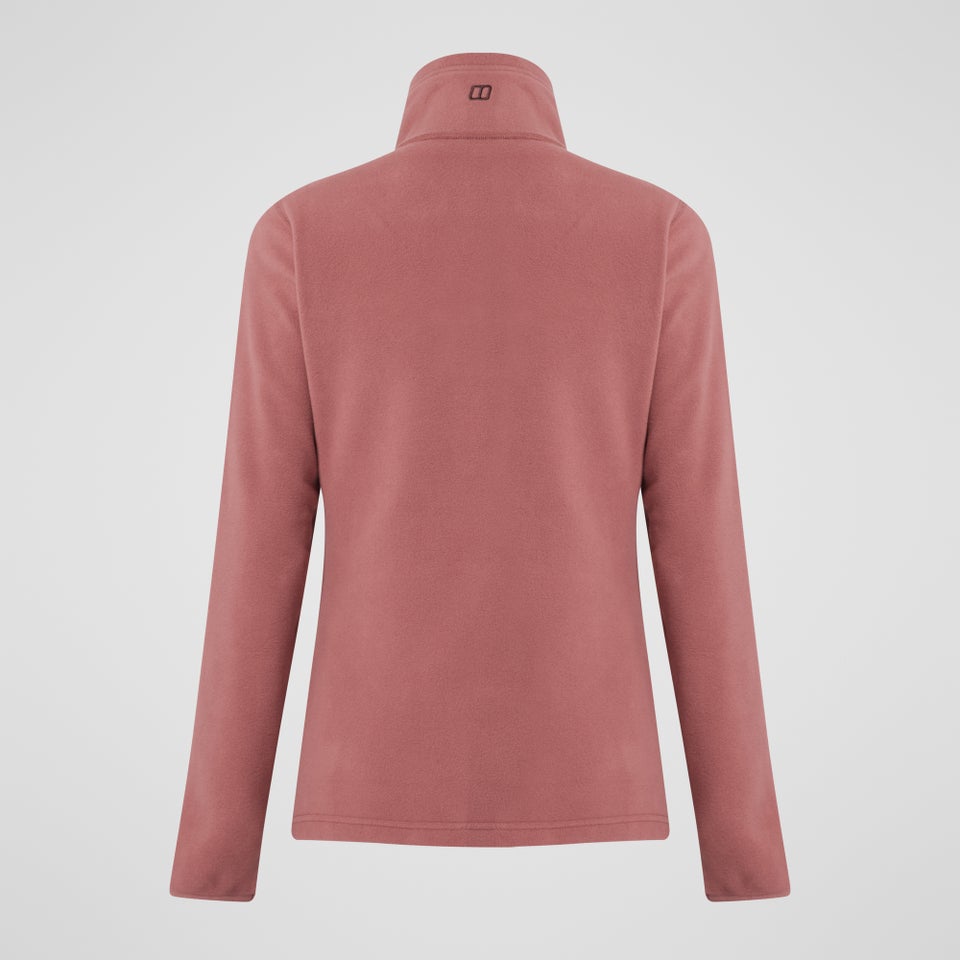 Women's Prism 2.0 Micro Half Zip Polartec Fleece  - Red