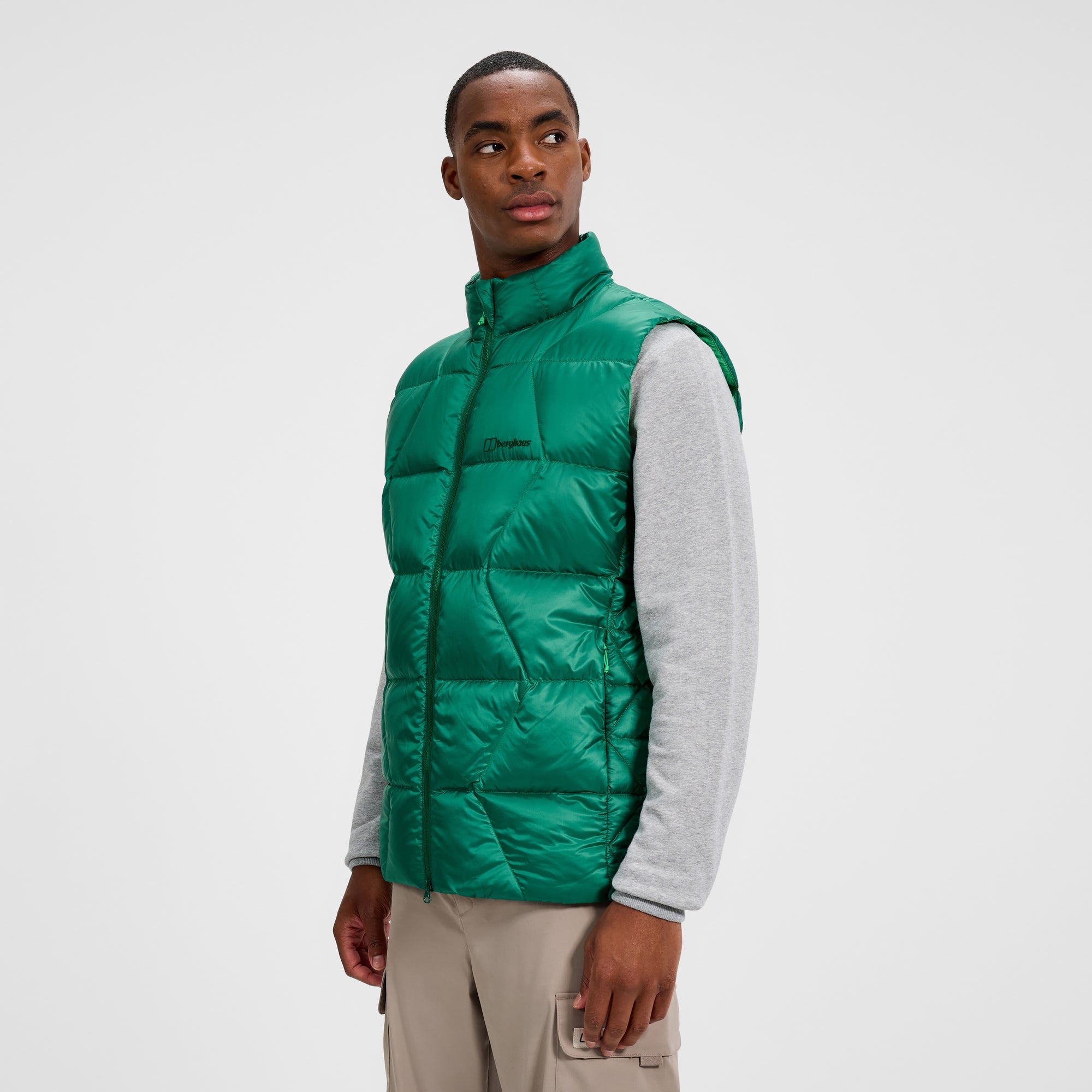 Men's Explorer Down Vest - Green | Berghaus