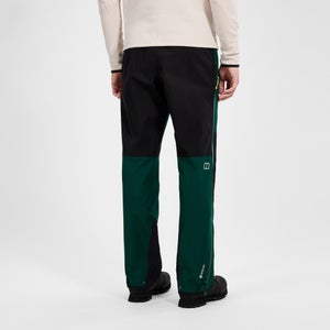 Men's Ridge-Seeker Waterproof Pant Black - Green/Black
