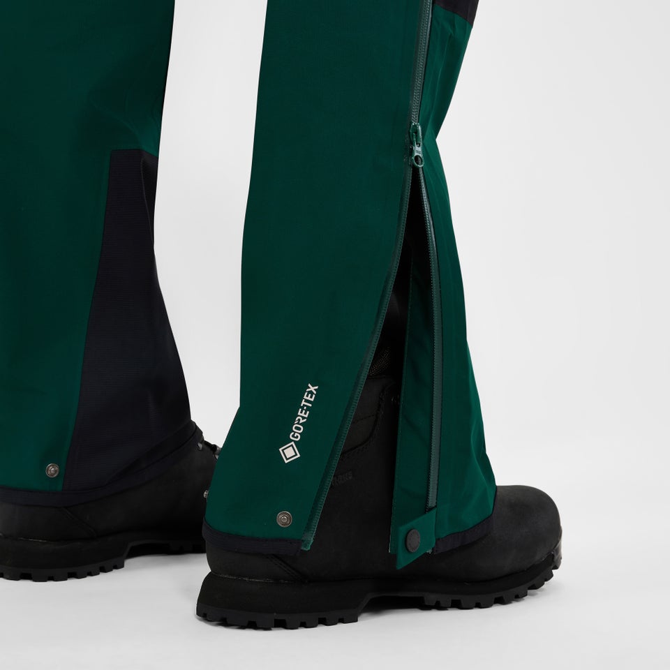 Men's Ridge-Seeker Waterproof Pant Black - Green/Black
