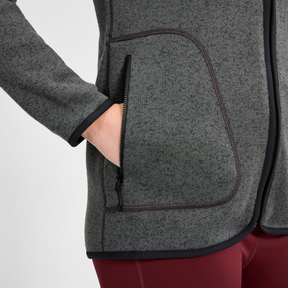 Asterby InterActive Jacke für Damen - Schwarz/Grau