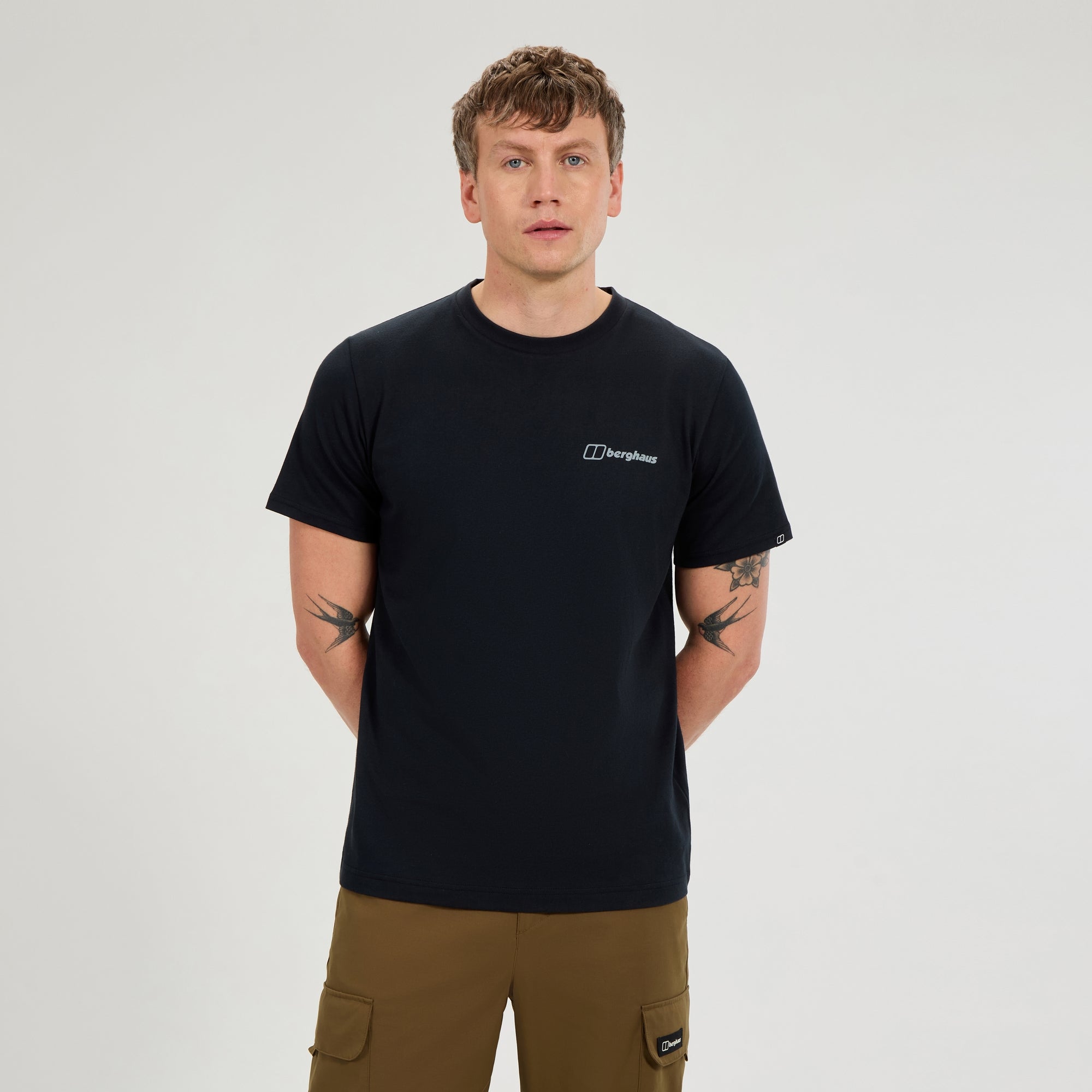 Men's Coordinates Tee - Black | Berghaus
