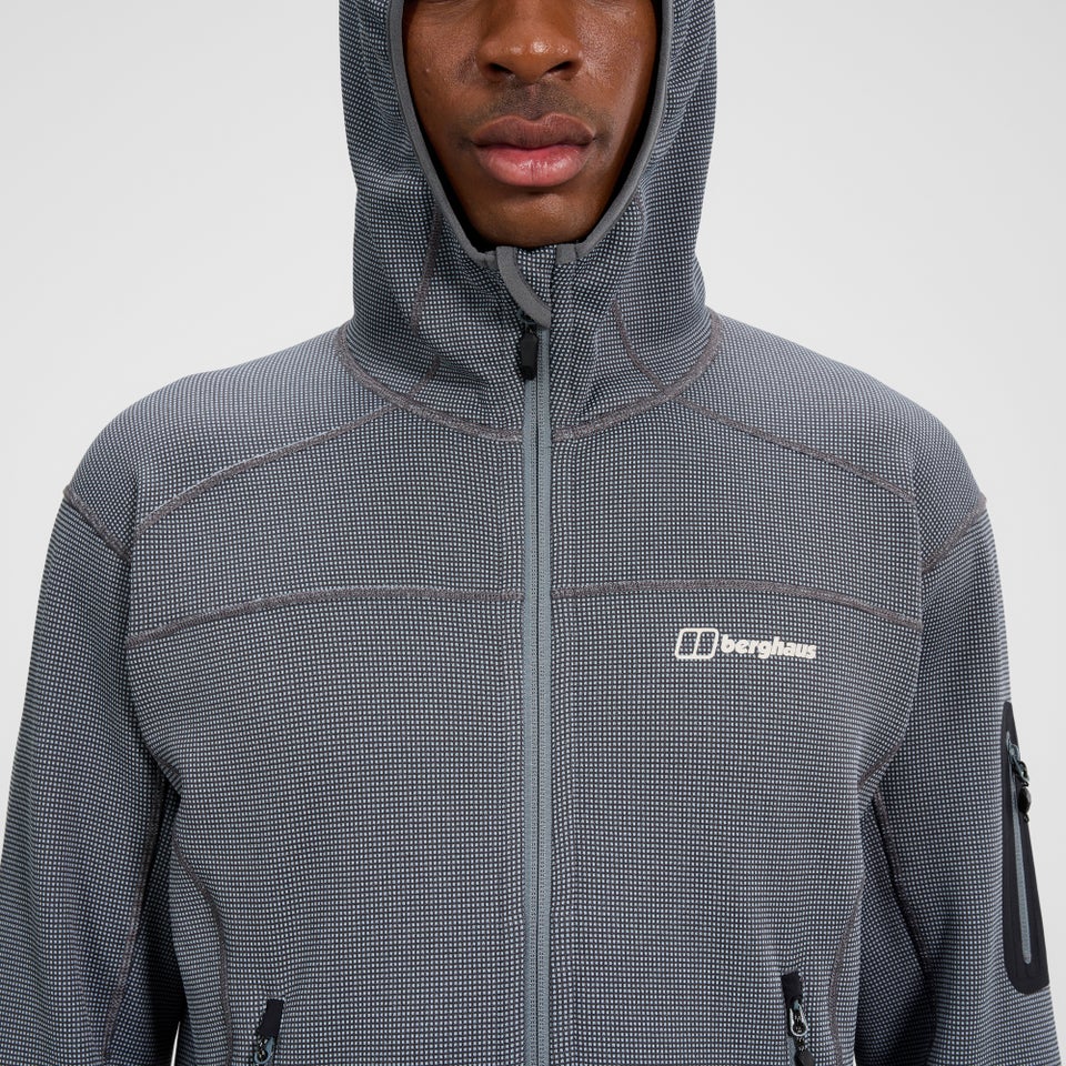 Pravitale MTN 2.0 Hoody Fleecejacke für Herren - Grau