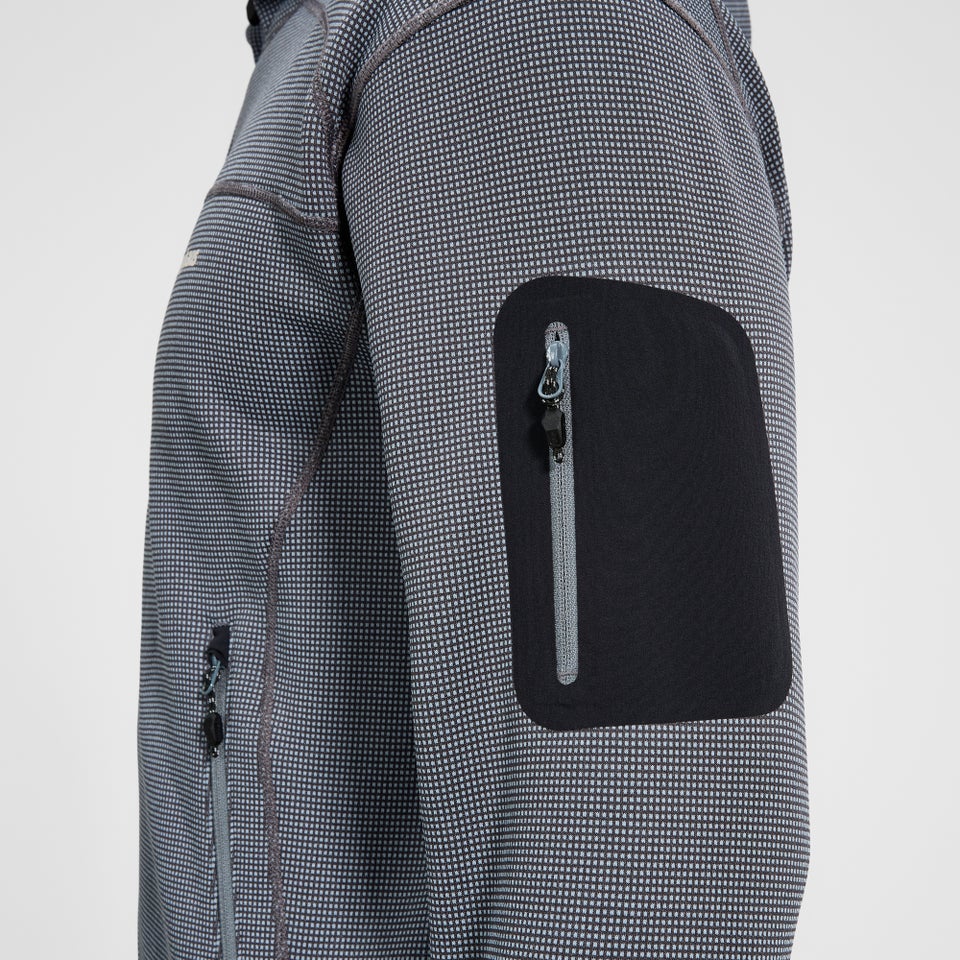 Pravitale MTN 2.0 Hoody Fleecejacke für Herren - Grau