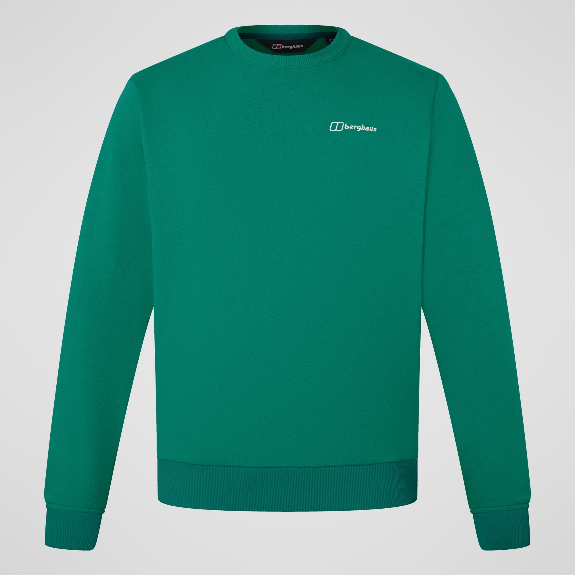 Men's Logo Crew Sweater - Green | Berghaus