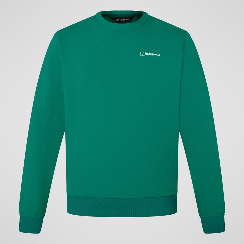 Men's Logo Crew Sweater - Green
