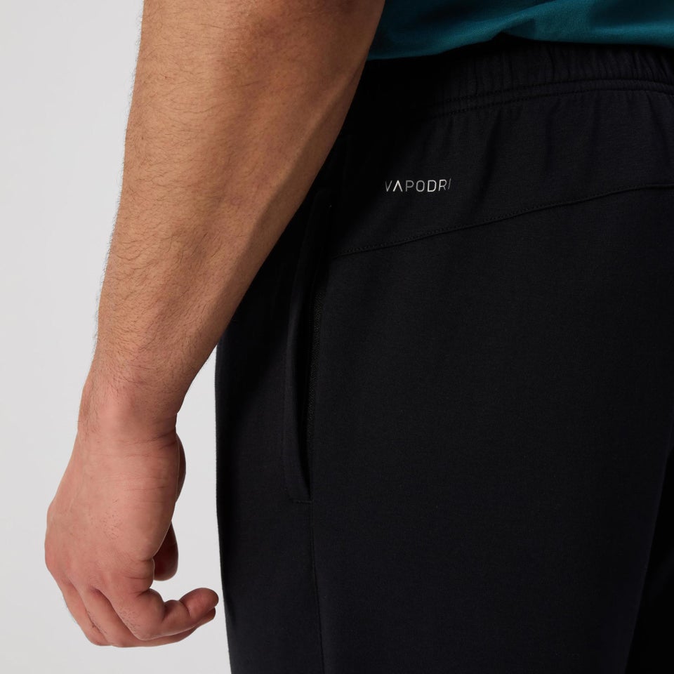MENS TEMPO+ TAPERED TRACKPANT BLACK