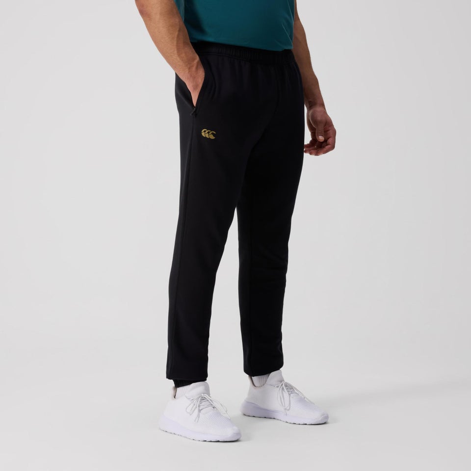 MENS TEMPO+ TAPERED TRACKPANT BLACK